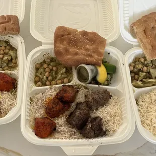 Beef/Chicken Combo Plate