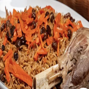 a plate of food