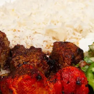 a plate of food