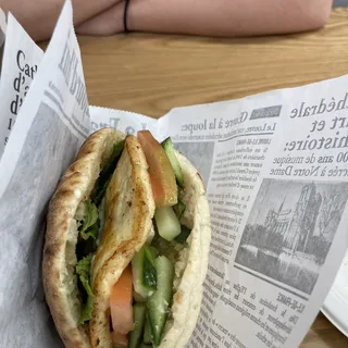 Grilled Halloumi Sandwich