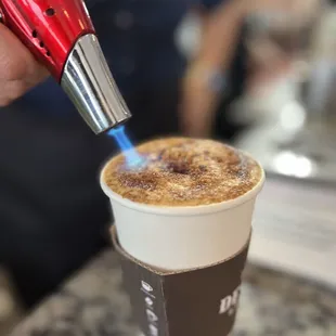 a cup of hot chocolate