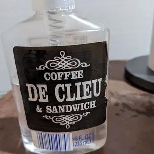 Branded soap