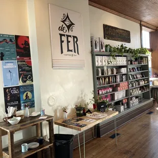 a view of the coffee shop