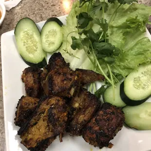 Grilled Goat