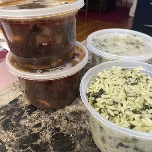 Oxtail  Callaloo Rice