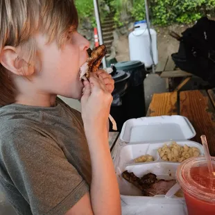 My son loved their kids&apos; chicken option.