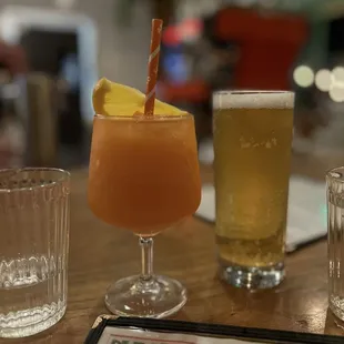 Frozen spritz &amp; blonde lager (draft)