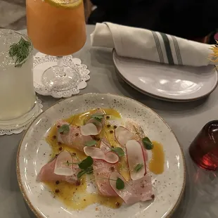 Yellowtail Crudo
