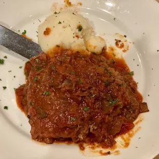 Slow braised Swiss Steak