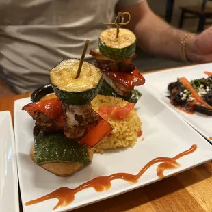 This was the only food that was  left that we didn&apos;t devour. This little place was so amazing. Each dish we had was amazing