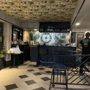 Bar area