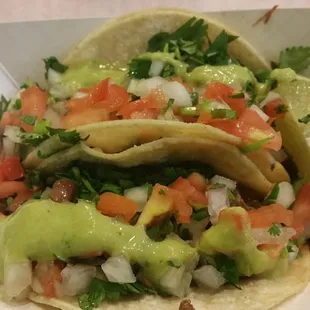 Two  Carne Asada Tacos