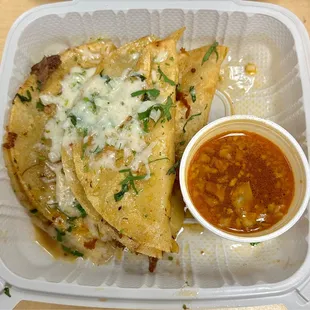 Quesabirria w/ Consomé