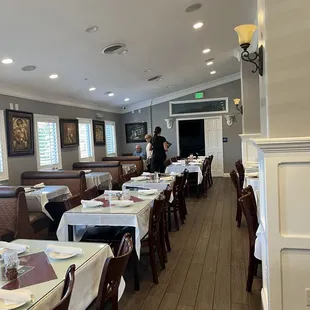 We pretty much were like the first people there