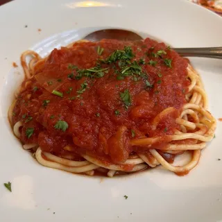 Spaghetti with Marinara Sauce