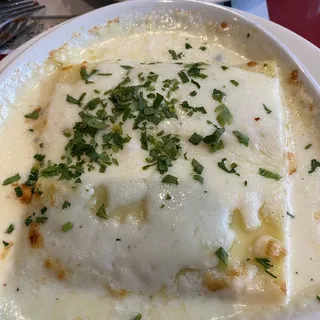 Manicotti Alfredo