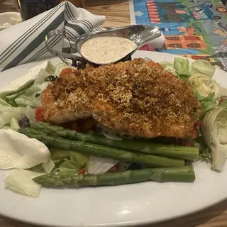 Roasted Salmon Salad