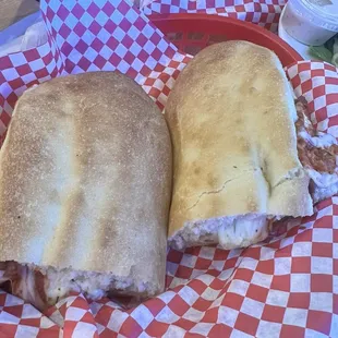 Chicken Parmesan sandwich