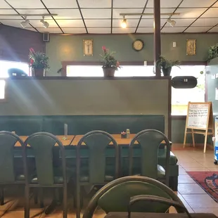 Another angle of part of the dining area.