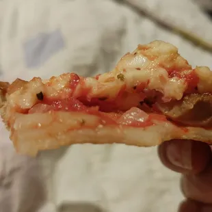 Thin crust shouldn't be hard to bake.