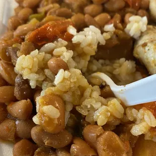 Habichuelas Guisadas - Traditional Red Beans and Rice