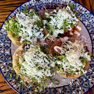Chicken Tinga Tostada