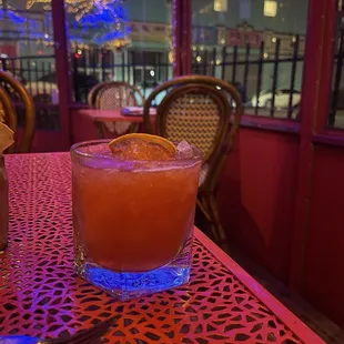 Cherry margarita was delicious. It was not overly sweet. I ordered two of them.
