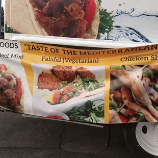 sushi and sashimi, menu