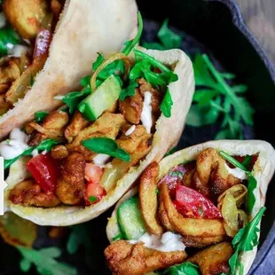 Asked for a touch of spice!