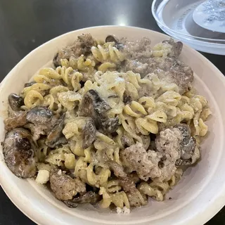 Creamy Mushroom & Sausage