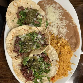 Crispy Tacos Plate