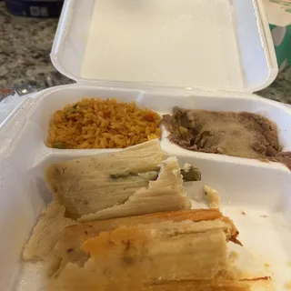 Tamale Plate
