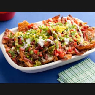 Asada nachos