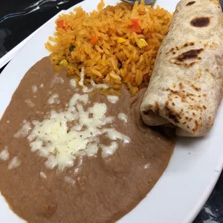 Bean and Cheese Burrito