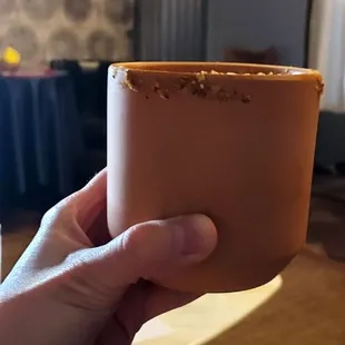 Oaxaca sunset with spicy cricket rim