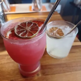 Macmachine and Slippy When Wet. Infused pa liquors. Such good craft cocktails here.