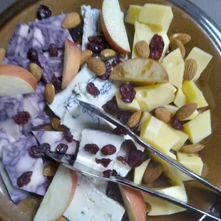 Artisan cheese plate