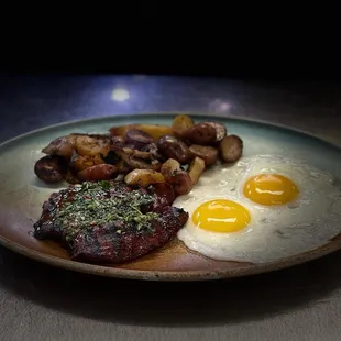 Steak and Eggs