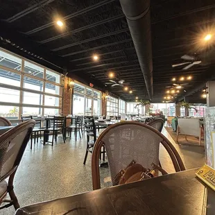 The beautiful view inside