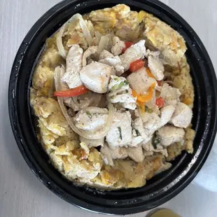 Pollo mofongo