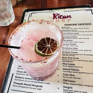 I have tried to remember the name of this drink. I just know I had 2! They were delicious!!!