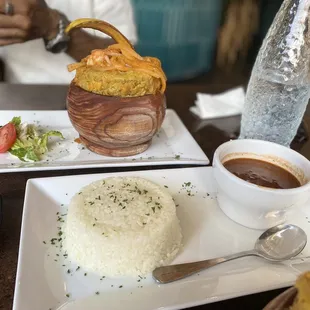 Arroz Blanco Con Habichuelas