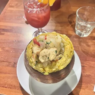 Chicken Mofongo