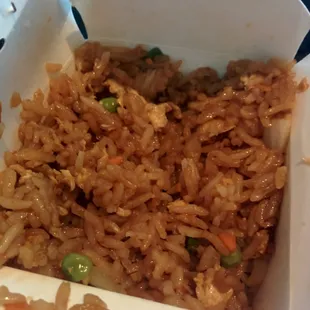 Chicken fried rice!