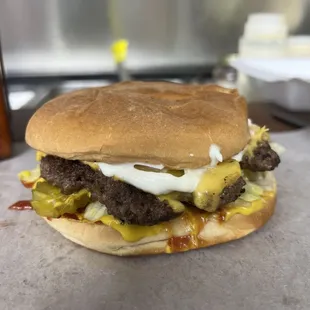 Classic cheese burger