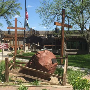 Main entrance to the visitor center