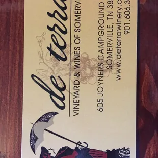 business card
