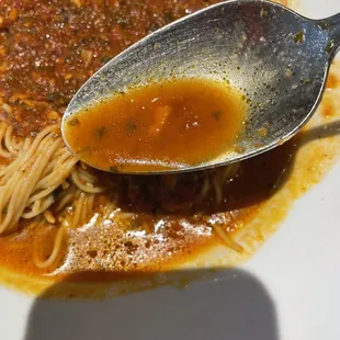 Angel hair marinara ‍