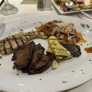 Tri Tip &amp; Greek Chicken