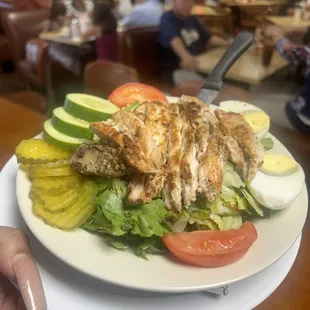 Chicken breast chef salad